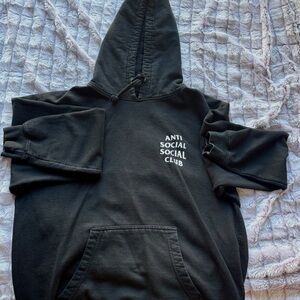 Anti Social Social Club Charcoal Hoodie